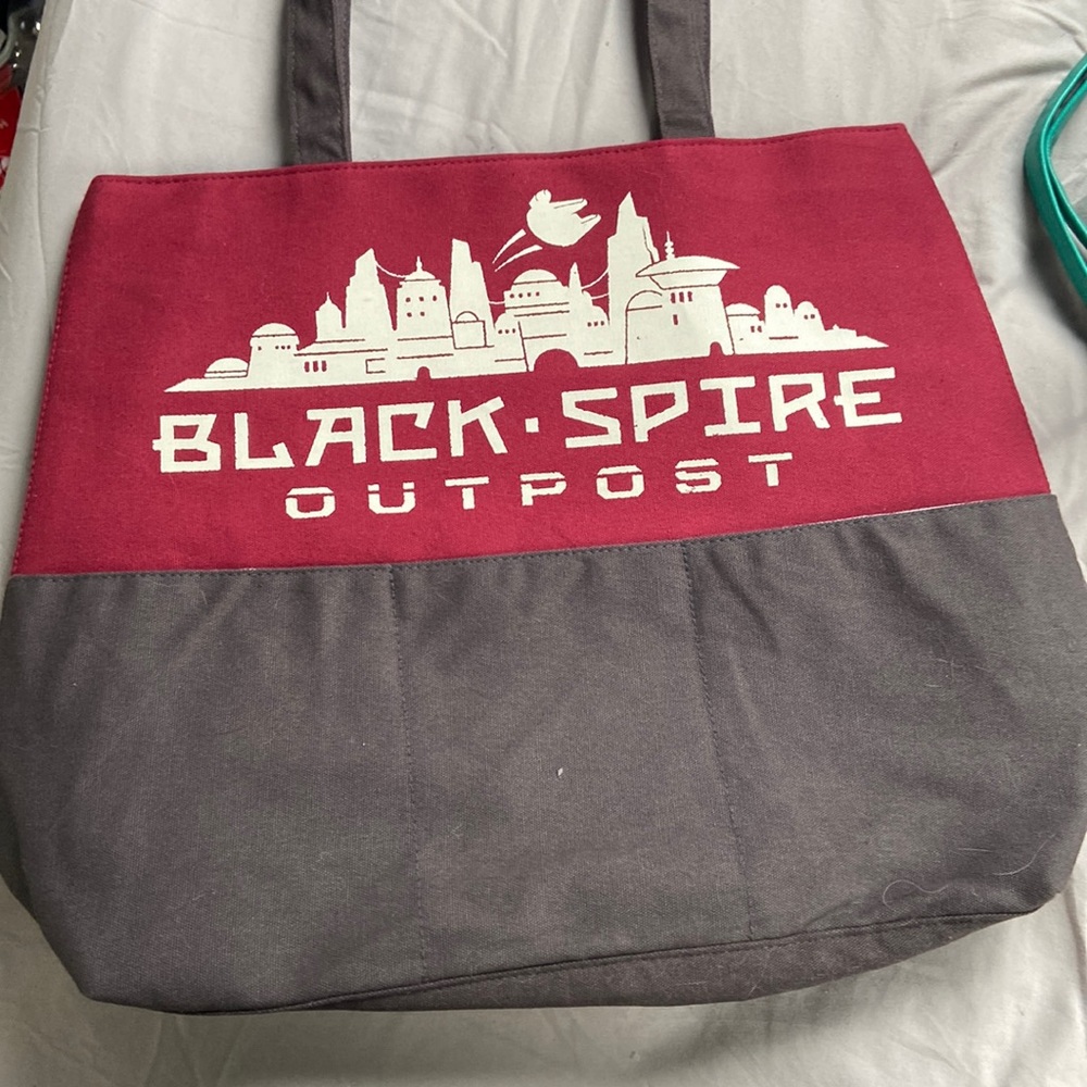 Disney Black Spire Outpost Bag with tags